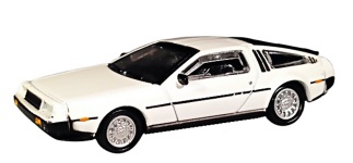 NPE Modellbau NA880025 - H0 DeLorean DMC 12 in Weiß